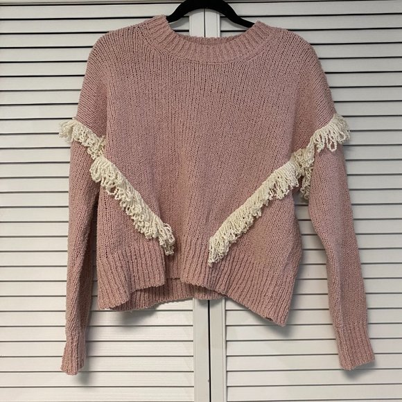 Madewell Montford Fringe Pullover Sweater - Picture 2 of 7